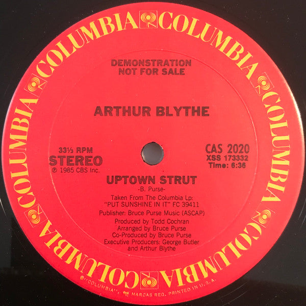 Tumalumah Arthur Blythe