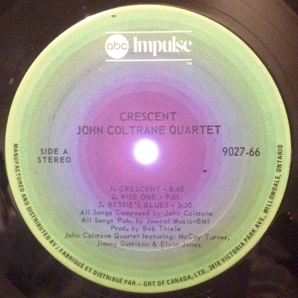 Crescent The John Coltrane Quartet