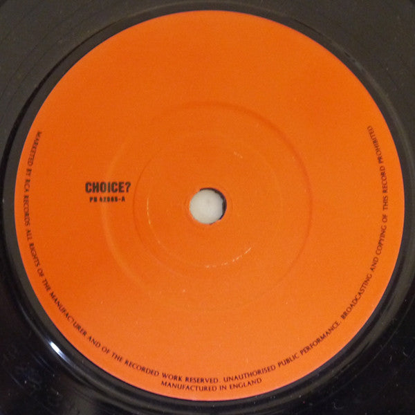 Choice? The Blow Monkeys,Sylvia Tella