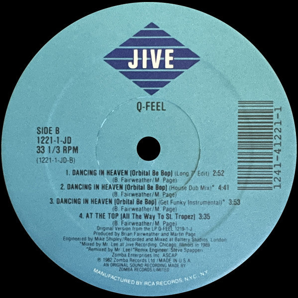 Dancing In Heaven (Orbital Be Bop) Q-Feel