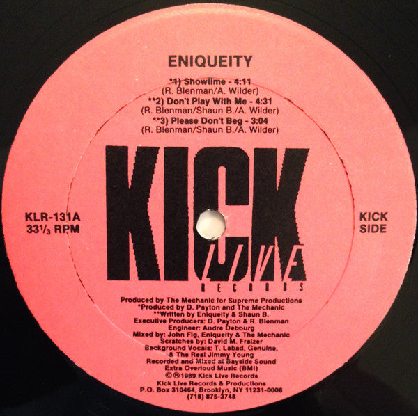 Showtime Eniquity