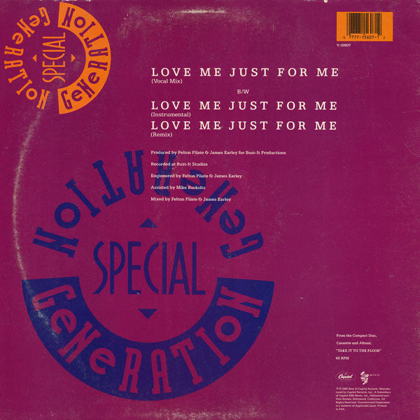 Love Me Just For Me Special Generation