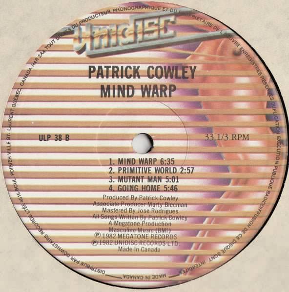 Déformation mentale Patrick Cowley