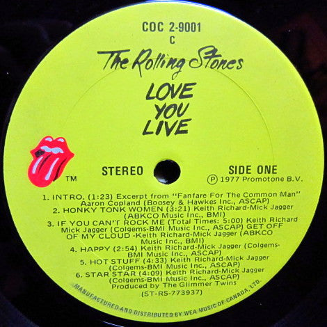 Love You Live The Rolling Stones