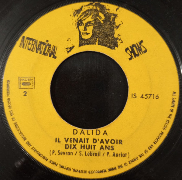 Gigi L'Amoroso / Il Venait D'Avoir Dix Huit Ans Dalida