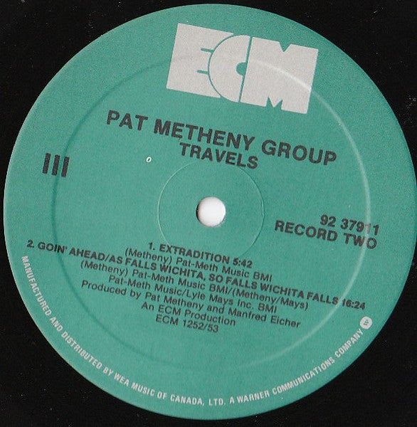 Travels Pat Metheny Group
