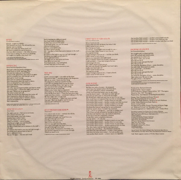 Riptide Robert Palmer