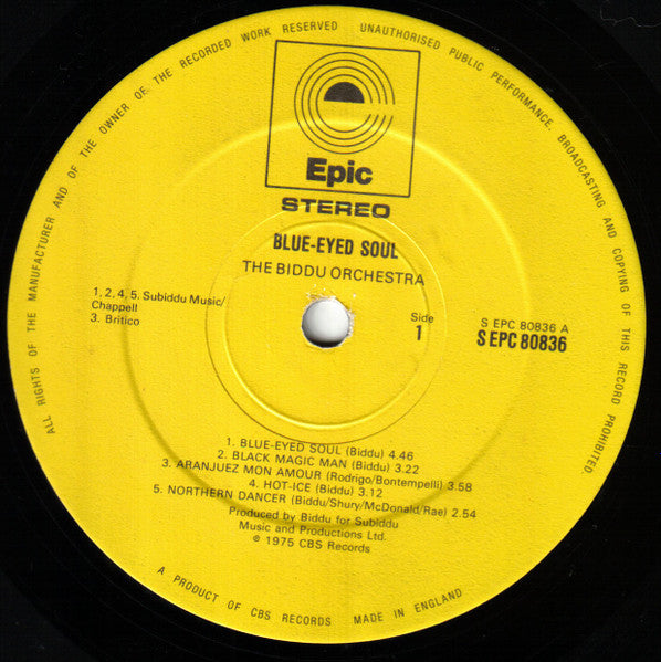 Blue-Eyed Soul Biddu Orchestra