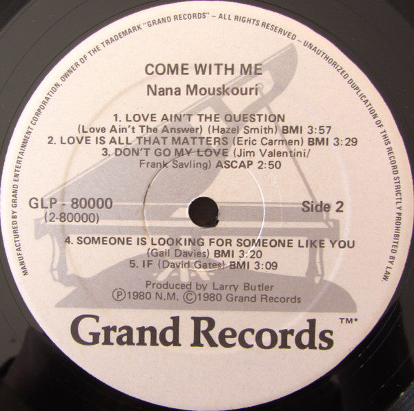 Come With Me Nana Mouskouri