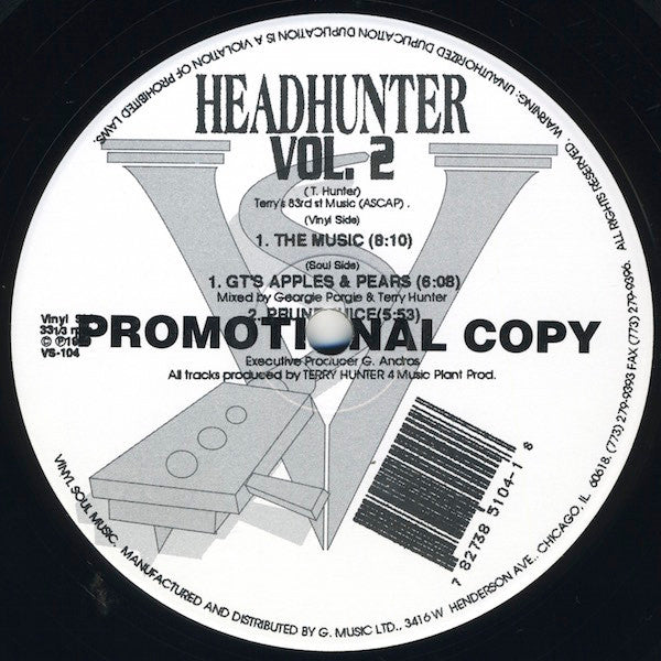 Headhunter (Vol. 2) Terry Hunter