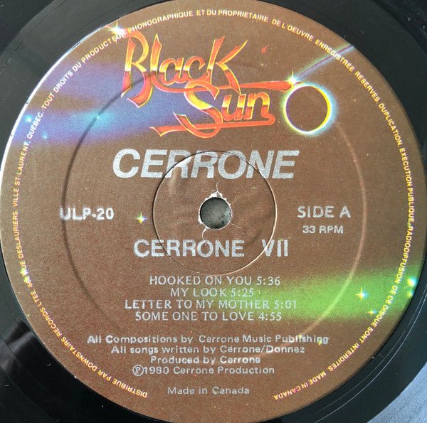 Cerrone VII - You Are The One Cerrone