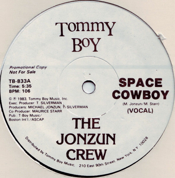 Space Cowboy The Jonzun Crew