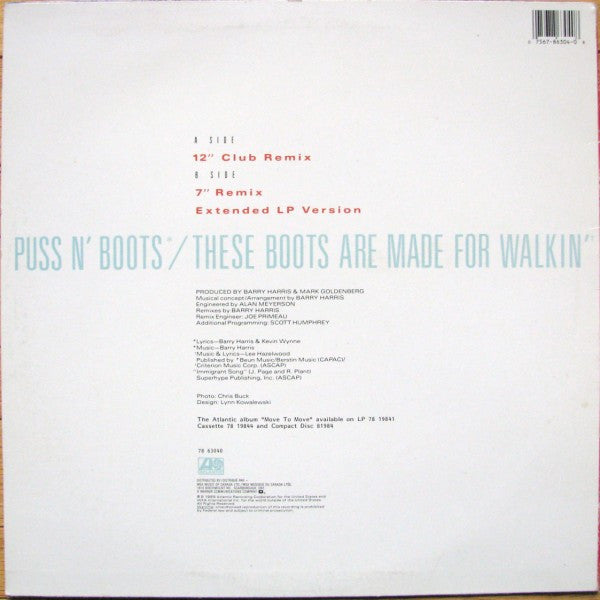 Puss N' Boots / These Boots Are Made For Walkin' Kon Kan