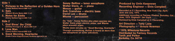 Horn Culture Sonny Rollins