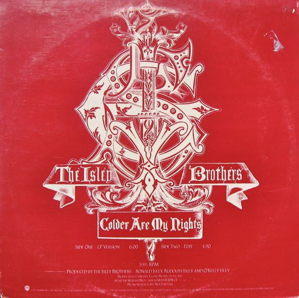 Colder Are My Nights The Isley Brothers