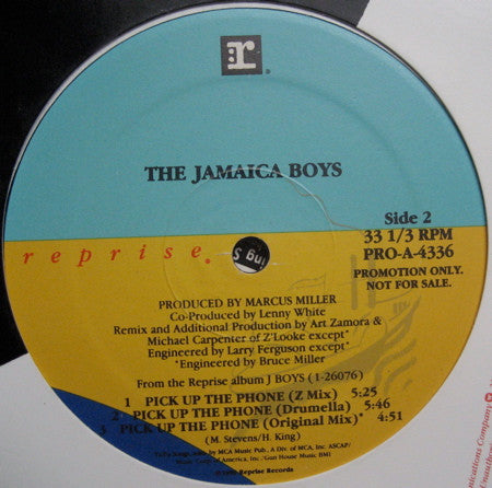Pick Up The Phone The Jamaica Boys