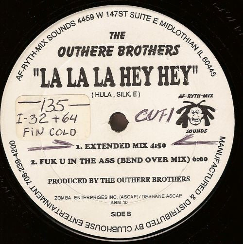 La La La Hey Hey The Outhere Brothers