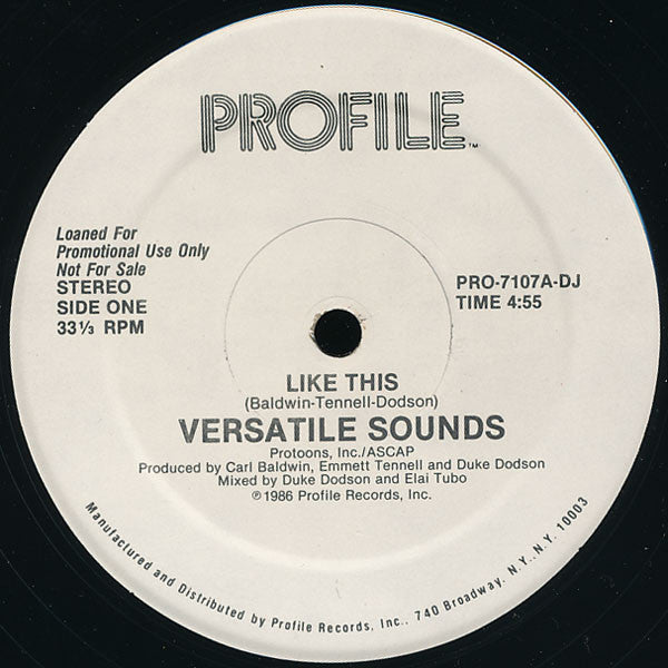 Like This Versatile Sounds
