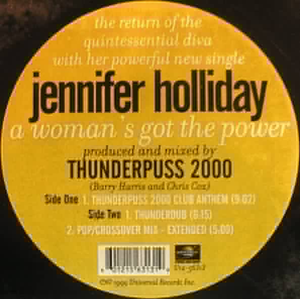 A Woman's Got The Power Jennifer Holliday