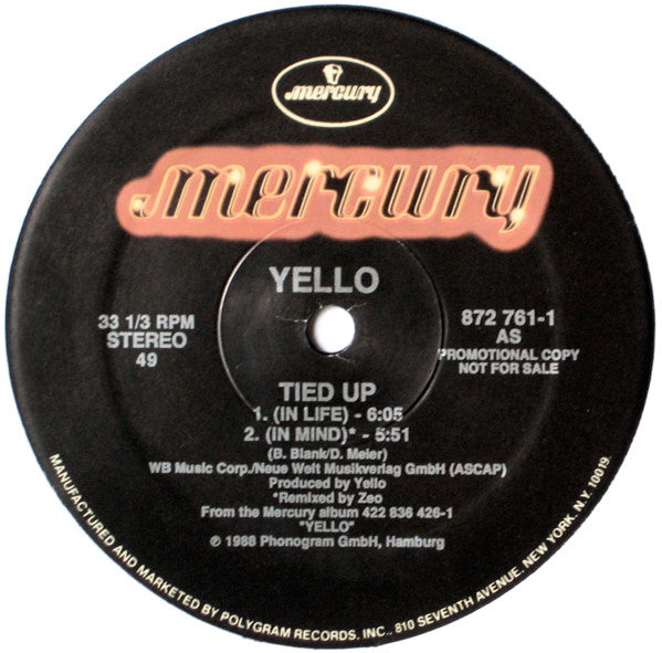 Tied Up (Remix) Yello