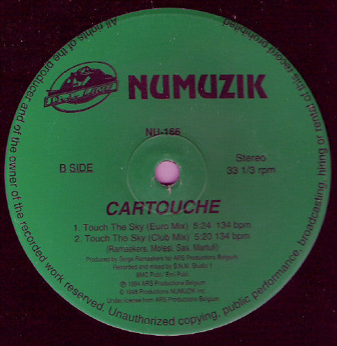 Move Your Body / Touch The Sky Fluxland (2),Cartouche