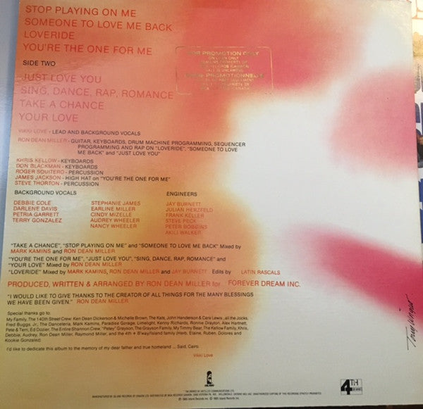 Sing, Dance, Rap, Romance Vikki Love,Nuance