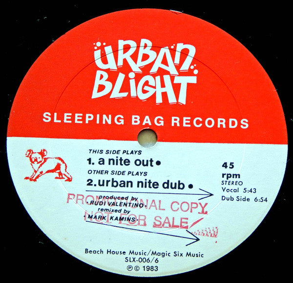 A Nite Out Urban Blight