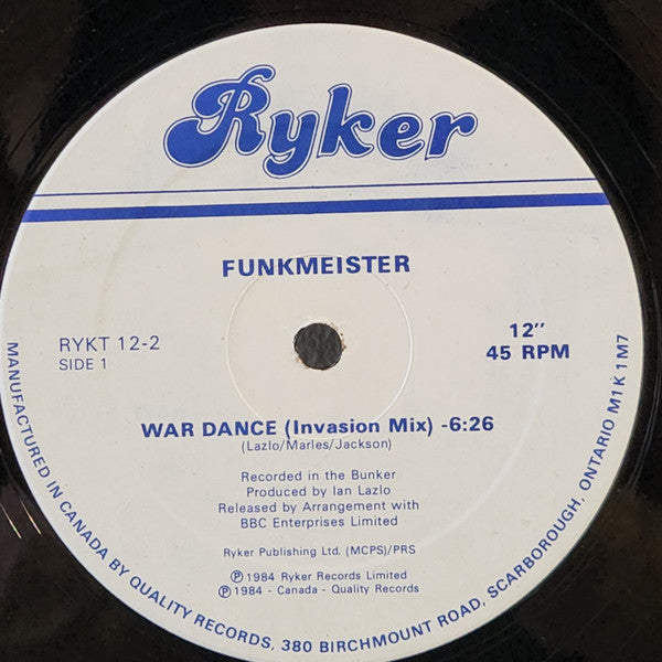 War Dance (Invasion Mix) Funkmeister