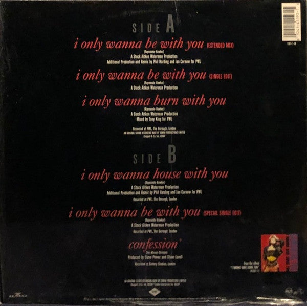I Only Wanna Be With You Samantha Fox