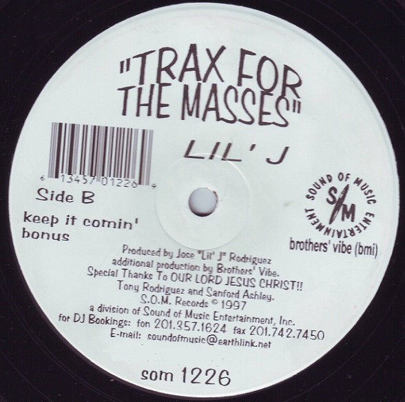Trax For The Masses Lil' J