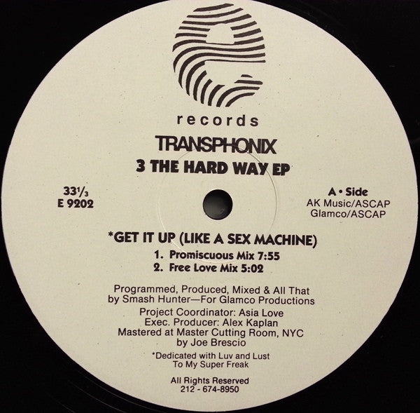 3 The Hard Way EP Transphonix