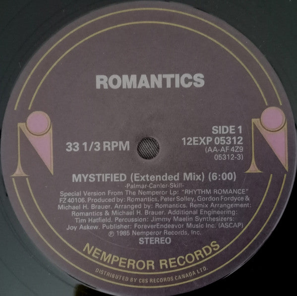 Mystified The Romantics