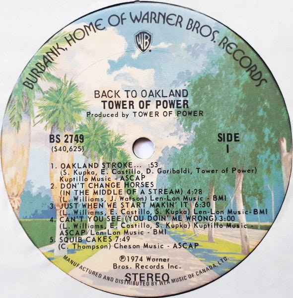 Back To Oakland Tower Of Power