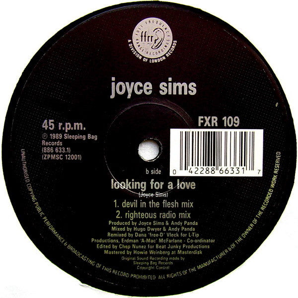 Looking For A Love ("Free-D" Remixes) Joyce Sims