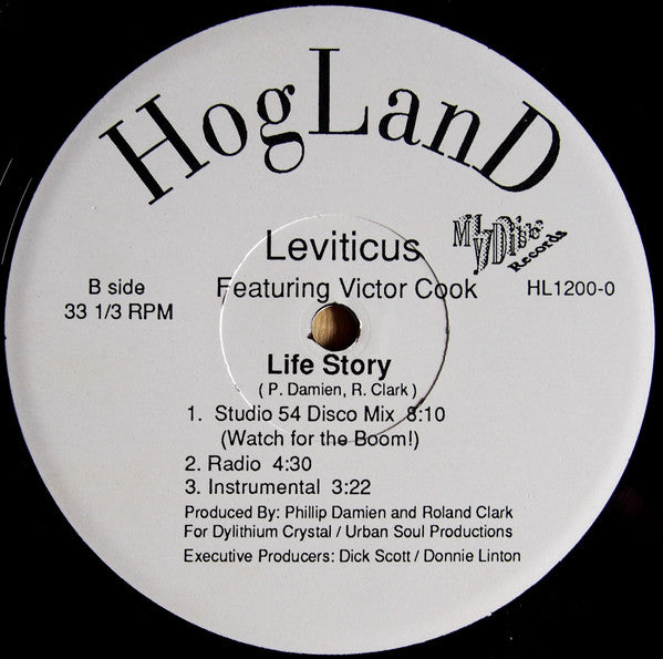 Life Story Leviticus (2),Victor Trent Cook