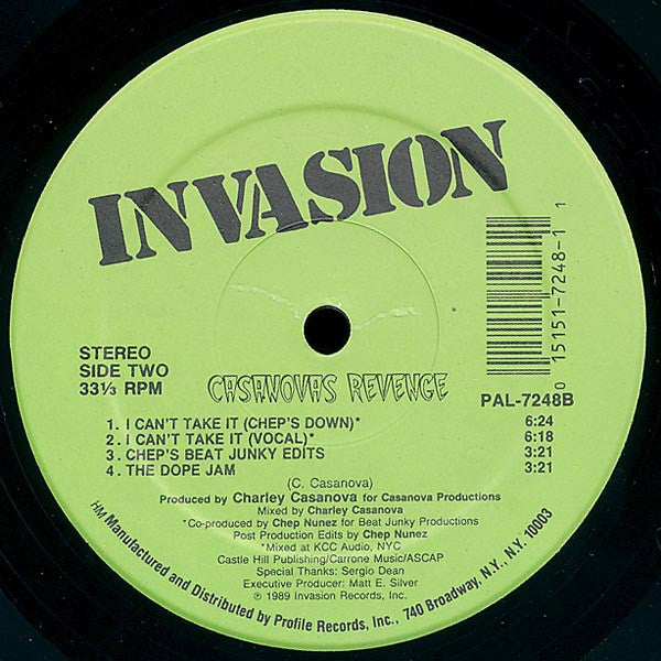 Let's Work Casanova's Revenge