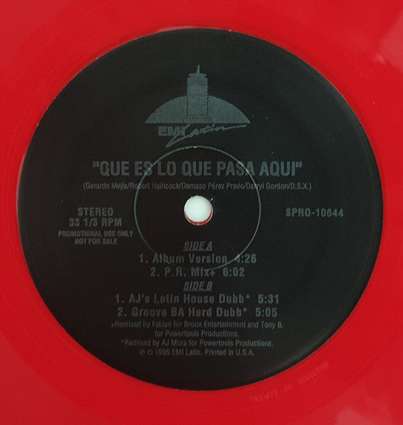 Que Es Lo Que Pasa Aqui Gerardo