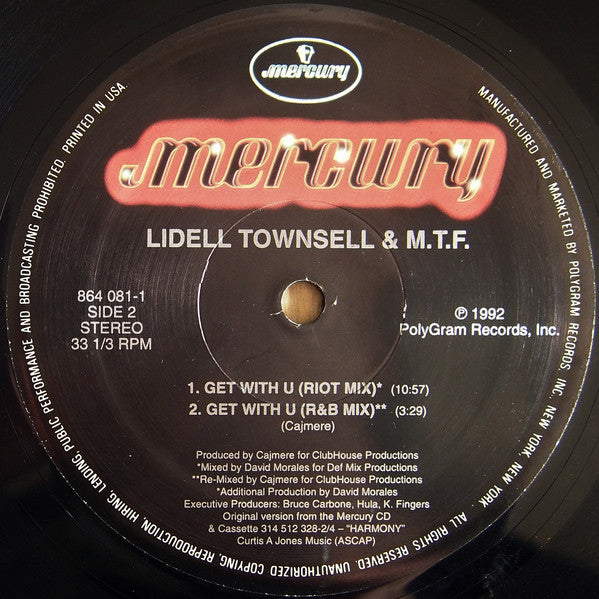 Get With U Lidell Townsell & M.T.F.