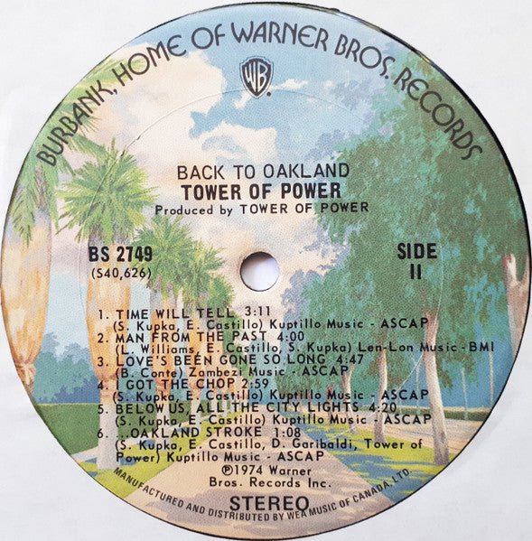 Back To Oakland Tower Of Power