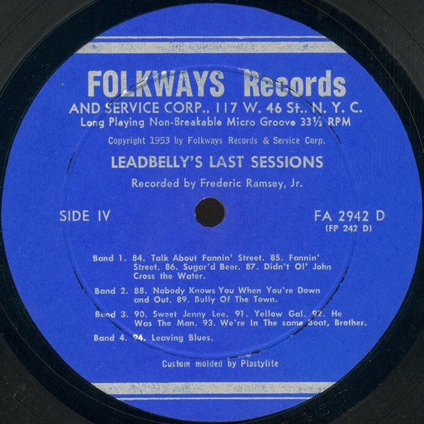 Leadbelly's Last Sessions Volume Two | Rectangle Triangle