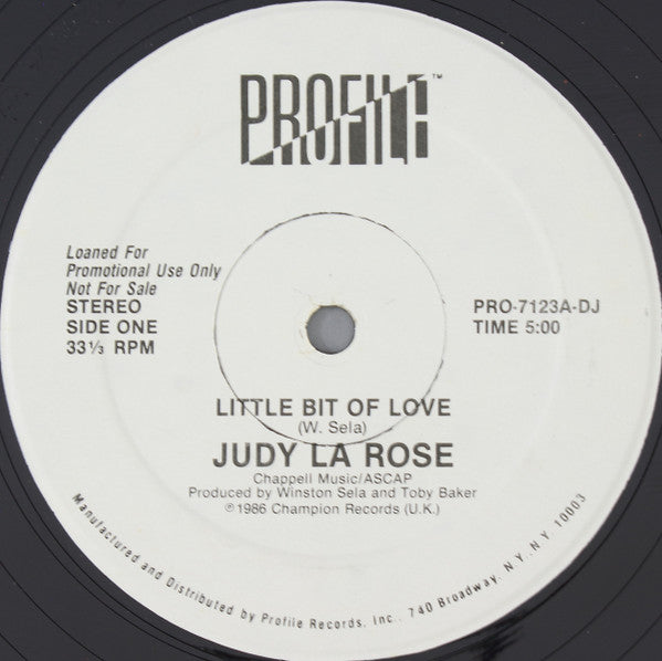 Little Bit Of Love Judy La Rose