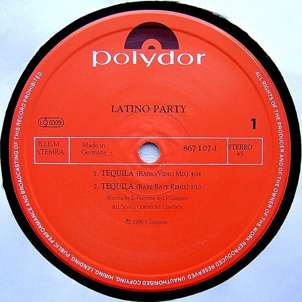 Tequila Latino Party