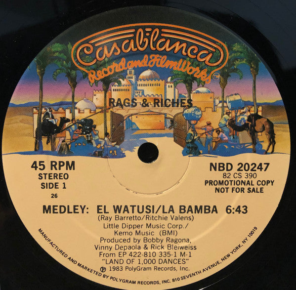 Medley: EL Watusi / La Bamba Rags & Riches