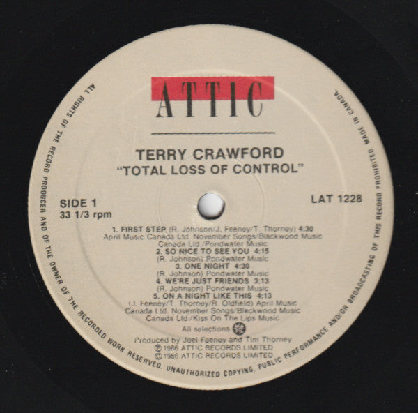 Total Loss Of Control Terry Crawford