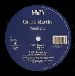 Number 1 Carrie Martin