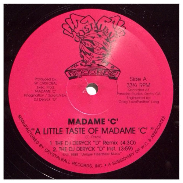 A Little Taste Of Madame 'C' Madame 'C'
