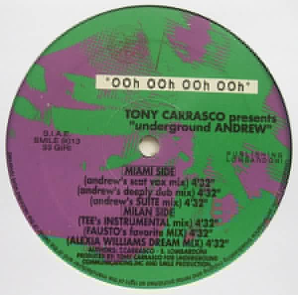 Ooh Ooh Ooh Ooh Tony Carrasco,Underground Andrew