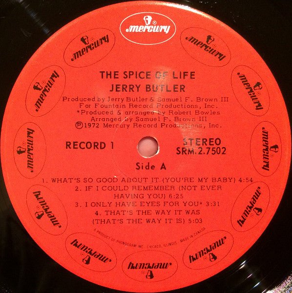 Spice Of Life Jerry Butler