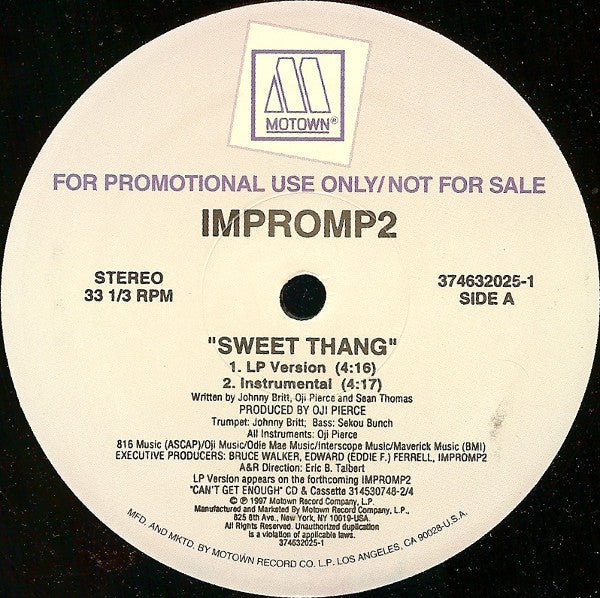 Sweet Thang / Angel Impromp2
