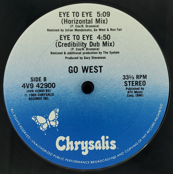 Eye To Eye (Credibility Mix) Go West